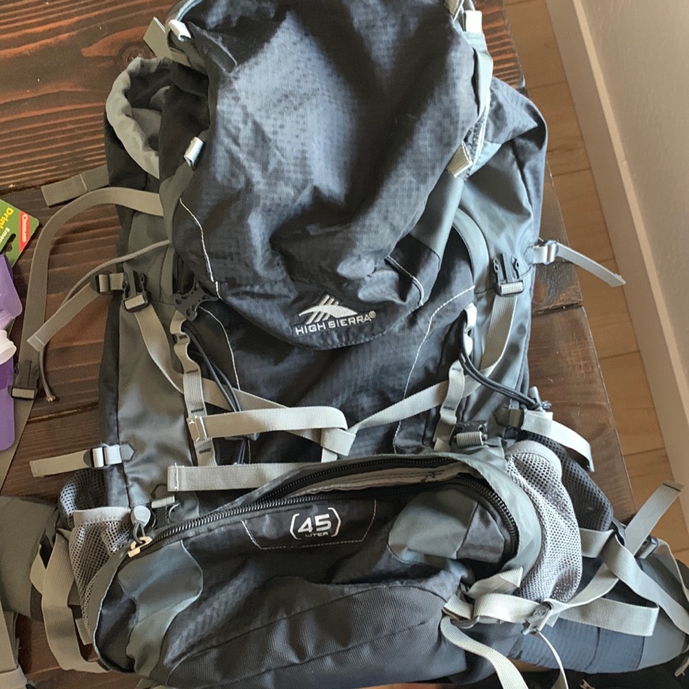 high sierra hiking/hunting backpack